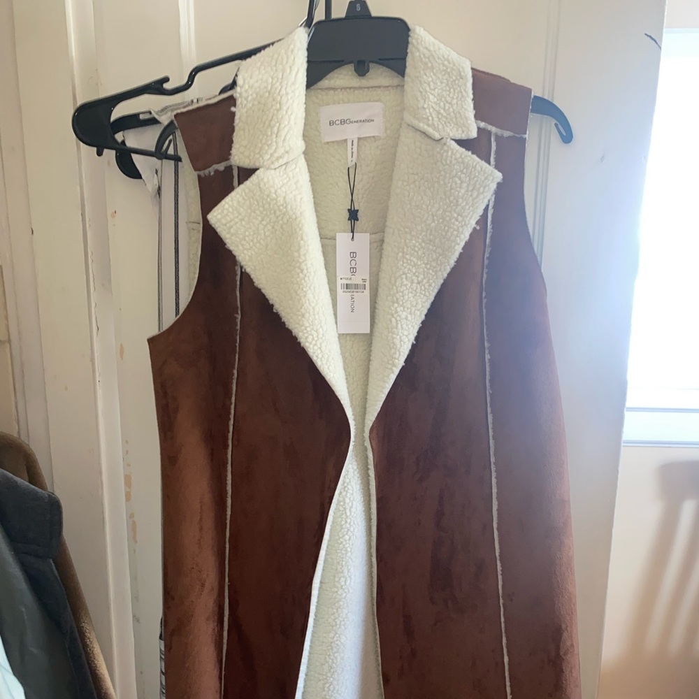 Half sleeve wool vest